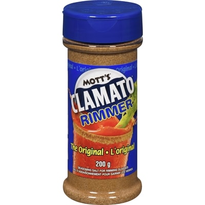 Mott’s Assaisonnement Clamato Rimmer 200 g, 2,50 $/100g