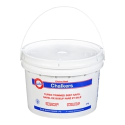 Chalkers Cured Trim Beef Navel $19.82/1kg $8.99/1lb