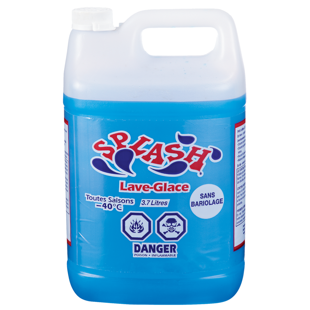Hall-Chem Nettoyant pour pare-brise Splash 3.7 l, 0,12 $/100ml