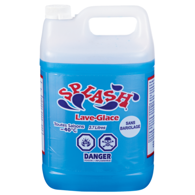 Hall-Chem Nettoyant pour pare-brise Splash 3.7 l, 0,12 $/100ml