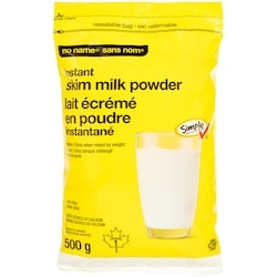 No Name Instant Skim Milk Powder 500 g, $2.00/100g