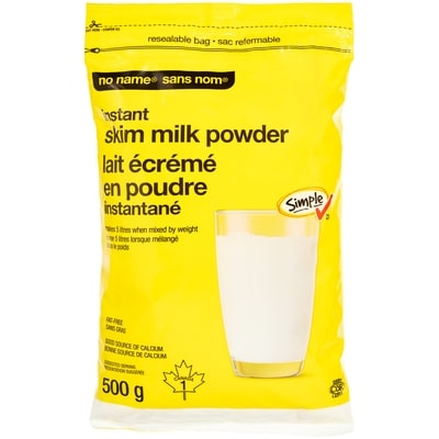 No Name Pasteurized Instant Skim Milk Powder 500 g, $2.10/100g