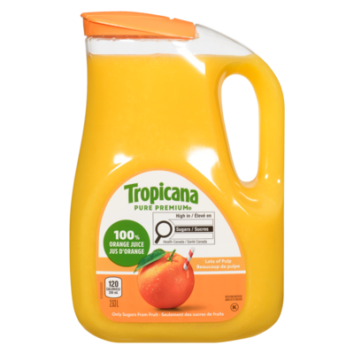 Tropicana Tropicana Grovestand Beaucoup Pulpe 2.63 l, 0,46 $/100ml
