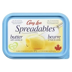 Gay Lea Spreadables Light Butter With Canola Oil - 227 g | Fortinos