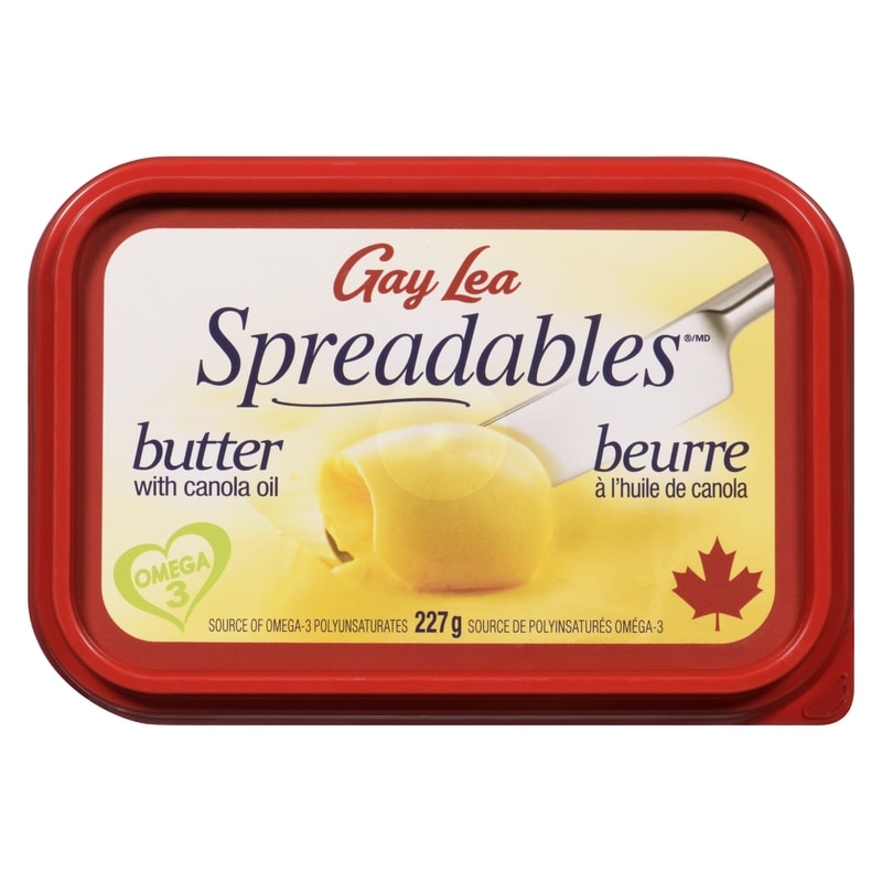 Spreadables Butter With Canola Oil