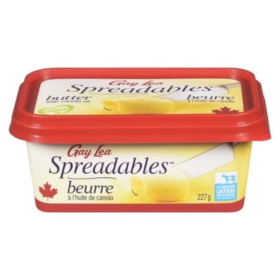 Gay Lea Beurre ordinaire Spreadables 227 g, 3,08 $/100g