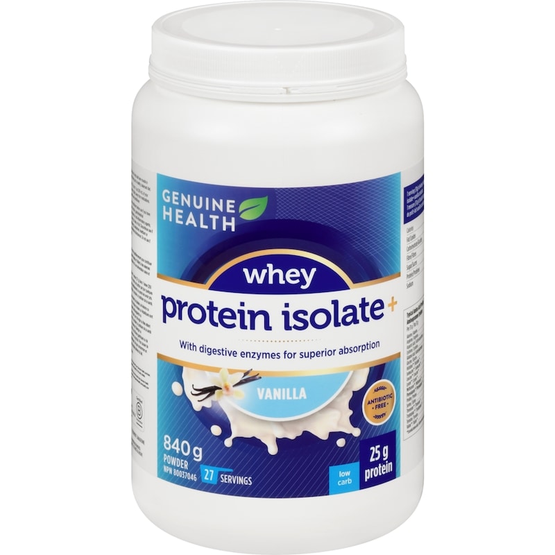 Whey Proteins+, Natural Vanilla Protein Powder