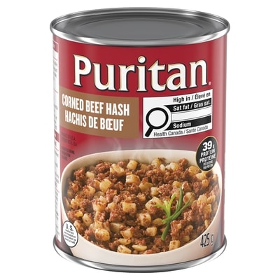 Puritan Corned Beef Hash 425 g, $1.24/100g