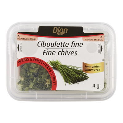 Dion Ciboulette Dion, petit 4 g, 67,25 $/100g