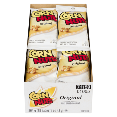 Corn Nuts Original, 18 paquets 48 g, 37,48 $/100g