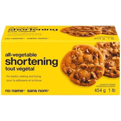 Sans Nom Shortening tout végétal 454 g, 1,06 $/100g