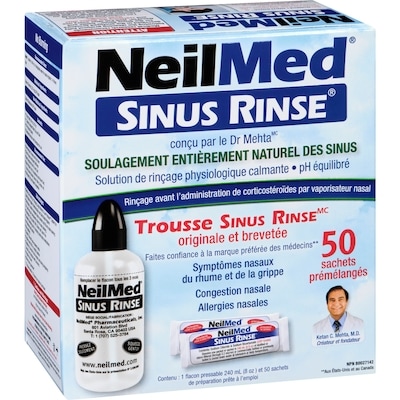 Trousse d’irrigation des sinus