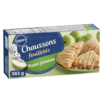 Pillsbury Chaussons feuilletés Vraies pommes 383 g, 1,25 $/100g