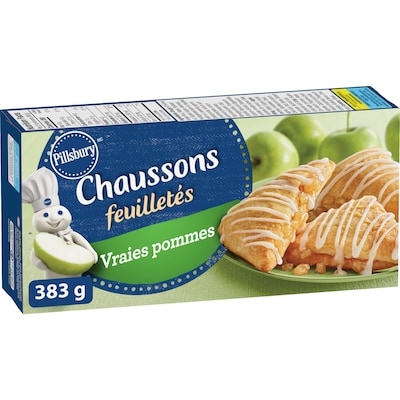 Pillsbury Chaussons feuilletés Vraies pommes 383 g, 0,98 $/100g