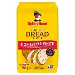 Robin Hood Best For Bread Homestyle White Flour 2.5 kg, $0.24/100g