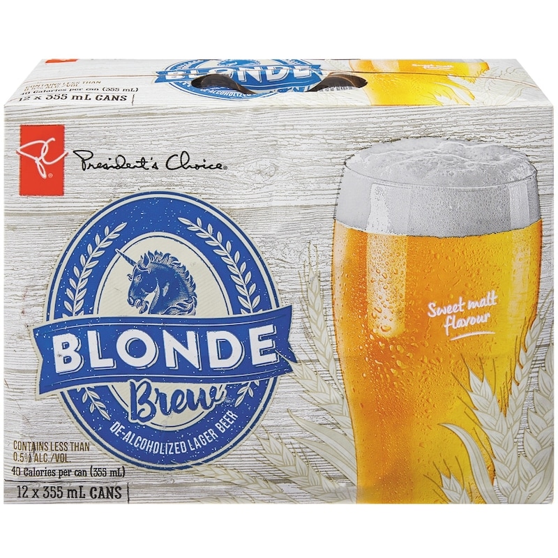 Blonde Brew Dealcoholized Lager Beer