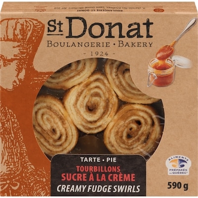 St. Donat Creamy Fudge Swirls Pie 590 g, $1.18/100g
