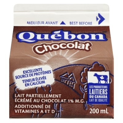 Lait au chocolat
