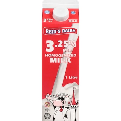 Reids Homogenized Milk 1 l, $0.41/100ml