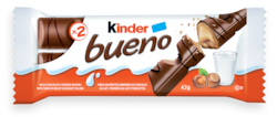 Kinder Barres BUENO au chocolat au lait et à la crème aux noisettes, lot de 20 20x43.0 g, 2,79 $/100g
