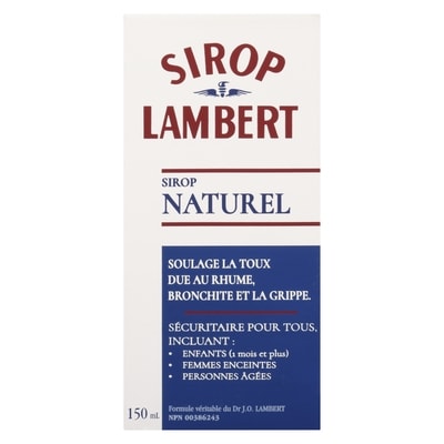 Sirop Lambert Formule Véritable