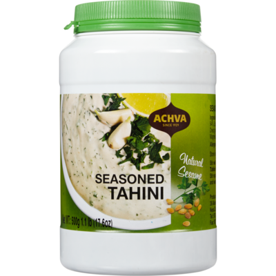 Achva Kosher Seasoned Tahini 500 g, $1.20/100g