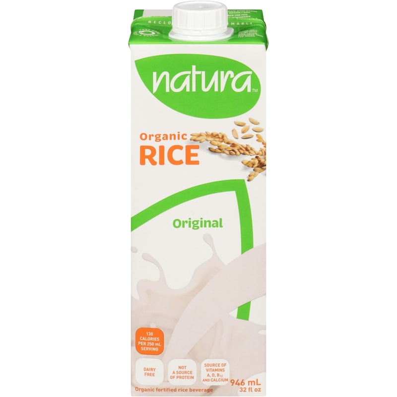 Organic fortified rice beverage original