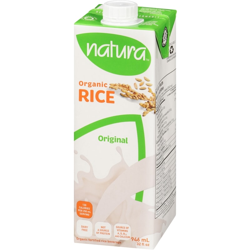 Organic fortified rice beverage original