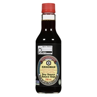 Kikkoman Soy Sauce 296 ml, $1.89/100ml