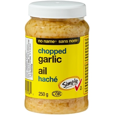 Sans Nom Ail haché 250 g, 1,40 $/100g
