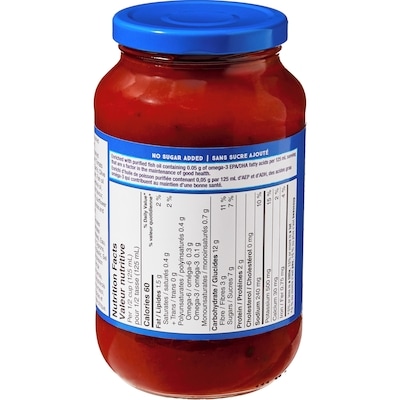 Sauce pour pâtes tomate et basilic