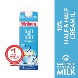 Neilson 10% Half & Half Cream 1 l, $0.51/100ml