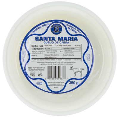 Portuguese Cheese Fresh Goat Cheese 350 g, $2.71/100g