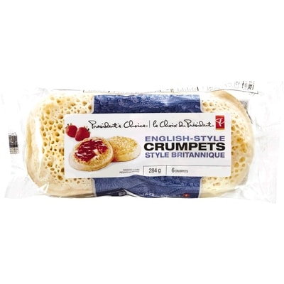 President's Choice Crumpets 284 g, $1.33/100g