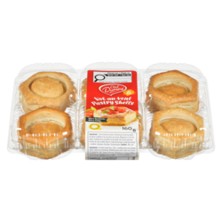 Dumas Pastry Shells 160 g, $2.50/100g