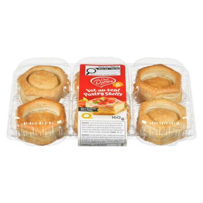 Dumas Pastry Shells 160 g, $3.13/100g