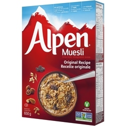 Alpen Muesli Original Recipe - 650 g | Zehrs