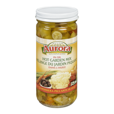 Aurora Giardiniera, Hot 225 g, $2.22/100g