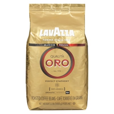 Lavazza Roasted Coffee Beans Qualità Oro 1 kg, $3.00/100g