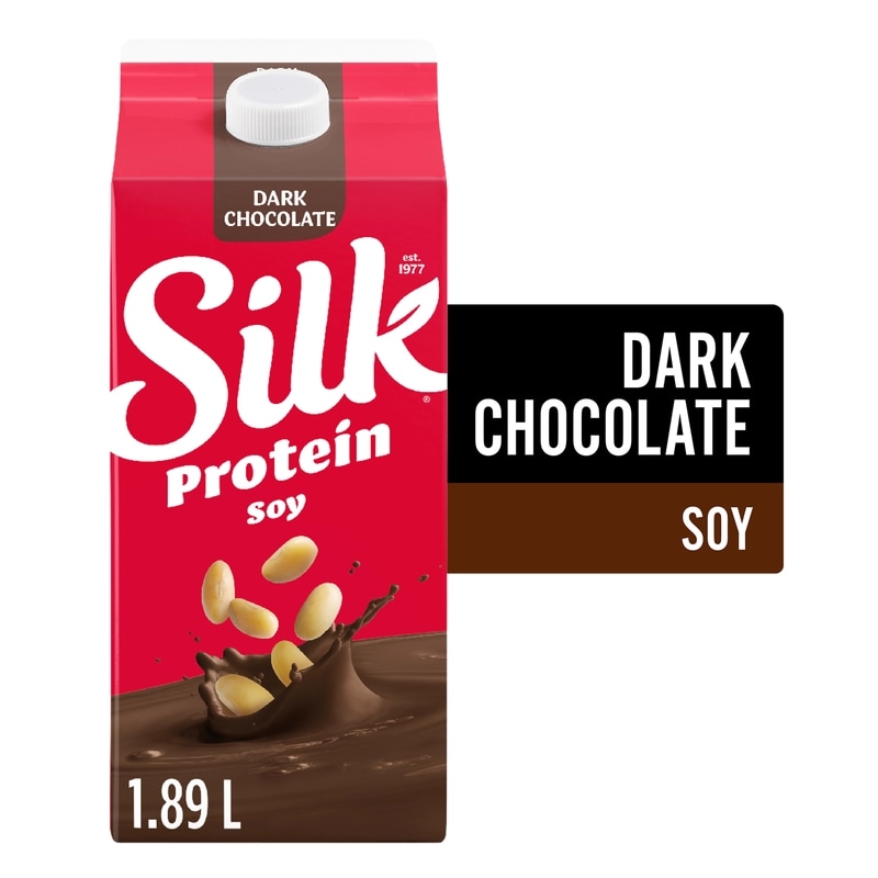 Silk Soy Milk Alternative, Dark Chocolate, 7g of Protein - 1.89 l