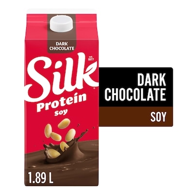 Silk Organic Soy Milk Alternative, Dark Chocolate 1.89 l, $0.26/100ml