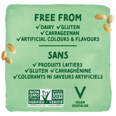 Boisson de soya, saveur chocolat, sans produits laitiers