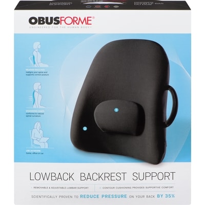 Obus Forme Lowback Backrest Support  1 ea, $79.99/1ea