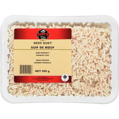 Tony's Beef Suet Ground 500 g, $1.10/100g