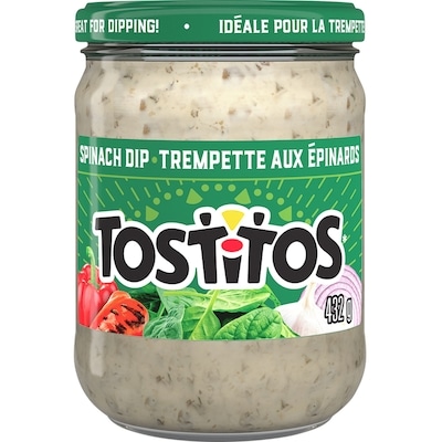 Tostitos Trempette aux épinards 432 g, 1,50 $/100g