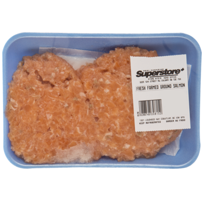 null Fresh Ground Salmon Meat $19.90/1kg $9.03/1lb
