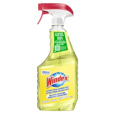Windex Multi Surface Nettoyant Antibactérien Désinfectant 765 ml, 0,65 $/100ml