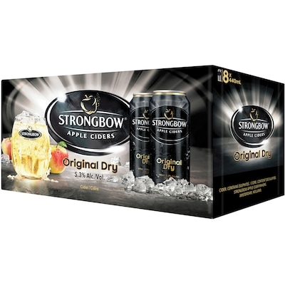 Strongbow Cider (ID required at pick-up) 8x440.0 ml, $0.66/100ml