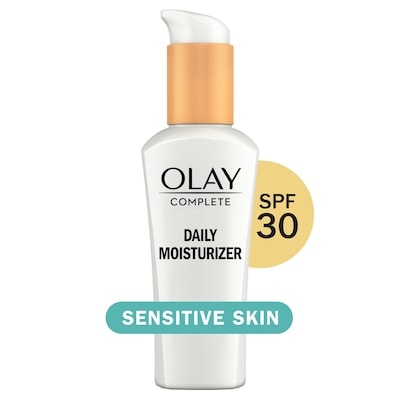 Olay Complete Lotion Moisturizer with SPF 30 Sensitive, 75 mL 75 ml, $25.36/100ml