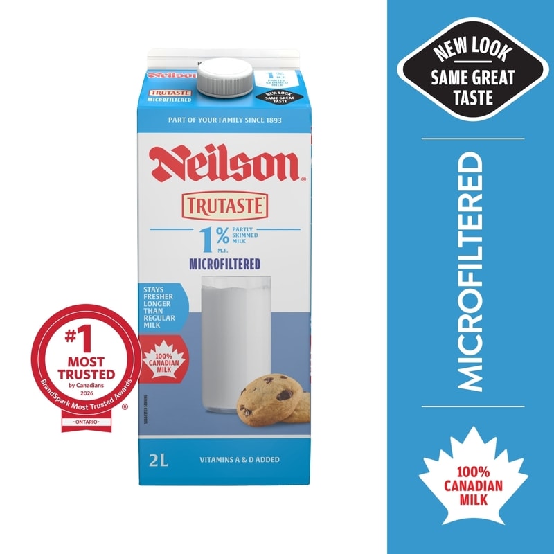 Neilson 1% Microfiltered Milk - 2 l | Real Canadian Superstore